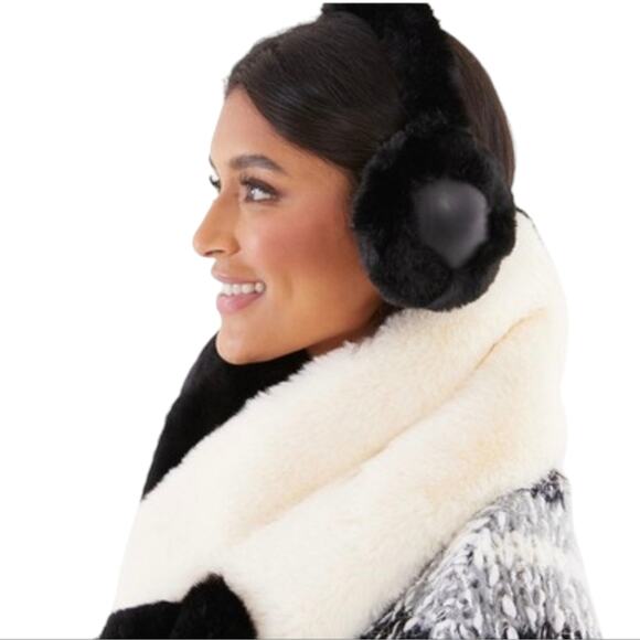 Apparis Faux Fur Stole And Earmuff Bundle - Picture 3 of 7